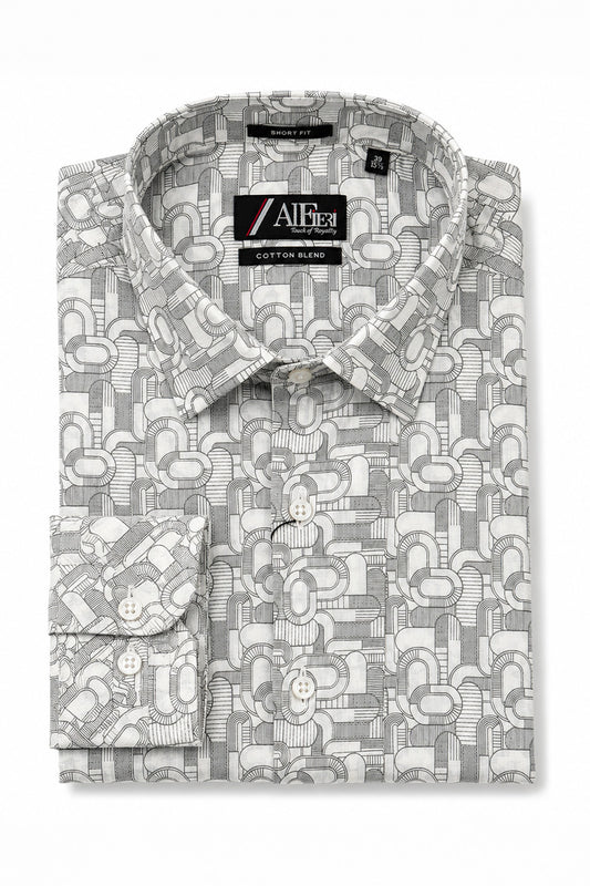 Men's Short Sleeve Printed Shirt