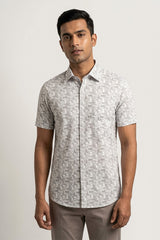 Men's Short Sleeve Printed Shirt