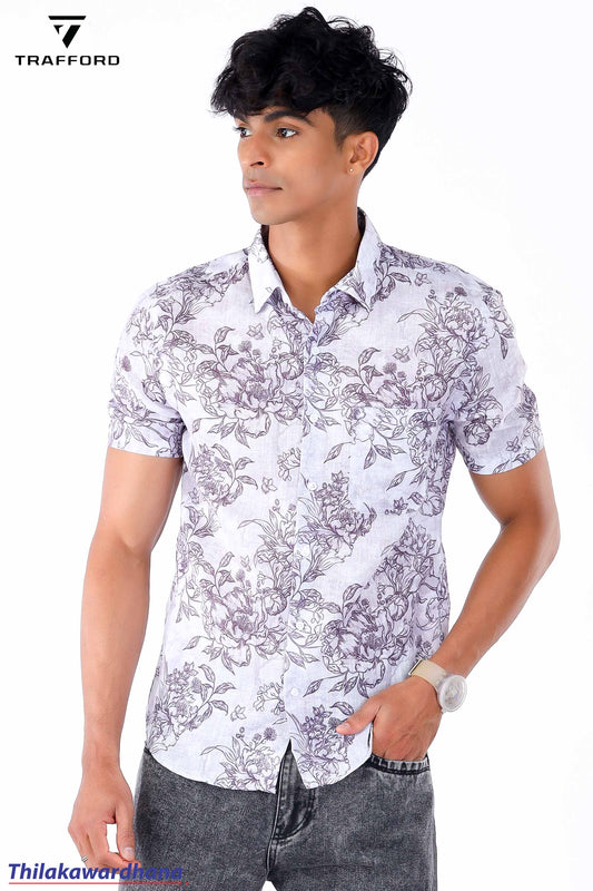 Trafford Short Sleeve Linen Shirt