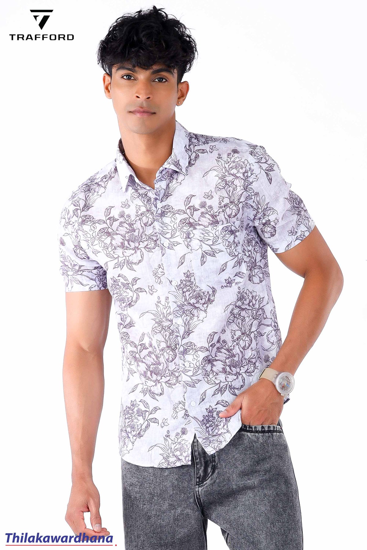 Trafford Short Sleeve Linen Shirt