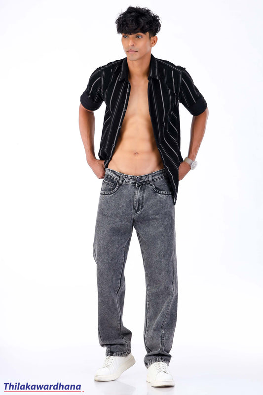 Men's Mid Washed Regular Fit Jean