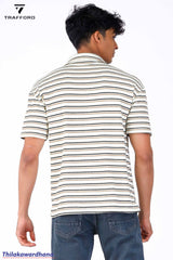 Trafford Textured Stripe Resort Shirt