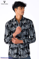 Long Sleeve Printed Shirt