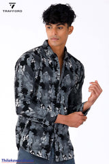 Long Sleeve Printed Shirt