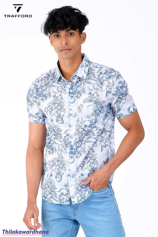 Trafford Short Sleeve Linen Shirt