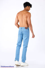 Men's Light Washed Slim Fit Jean
