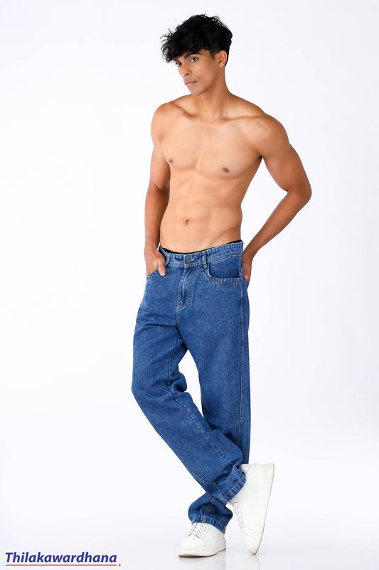Men's Mid Washed Regular Fit Jean