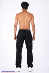 Men's Slim Fit Black Jean