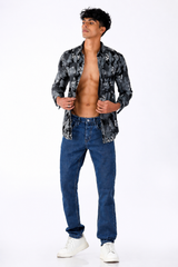 Men's Slim Fit Dark Washed Jean