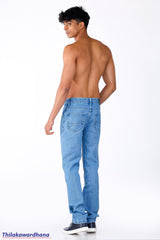 Men's Slim Fit Light Washed Jean