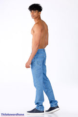 Men's Slim Fit Light Washed Jean