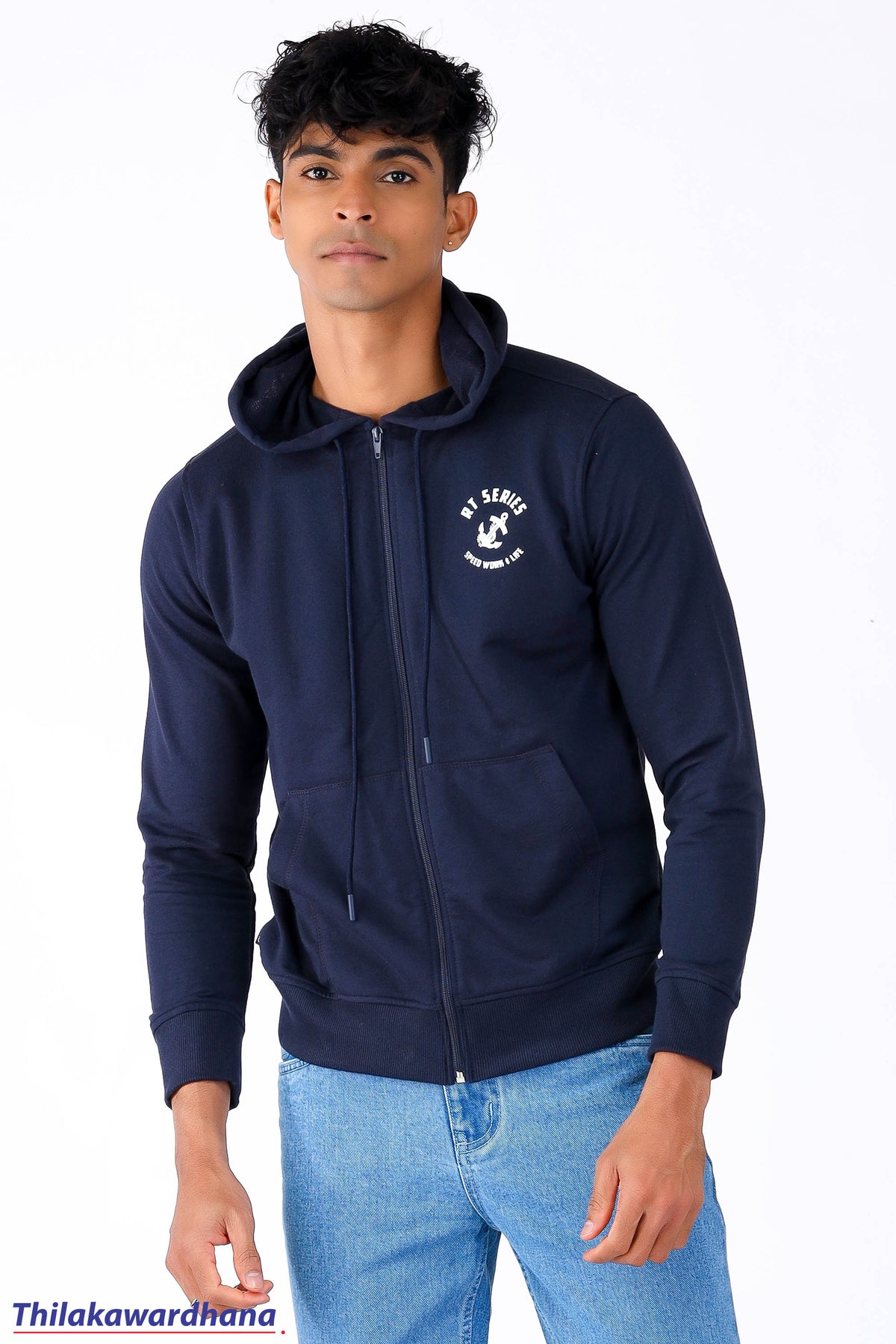 Trafford Athlete Long Sleeve Hoodie T Shirt