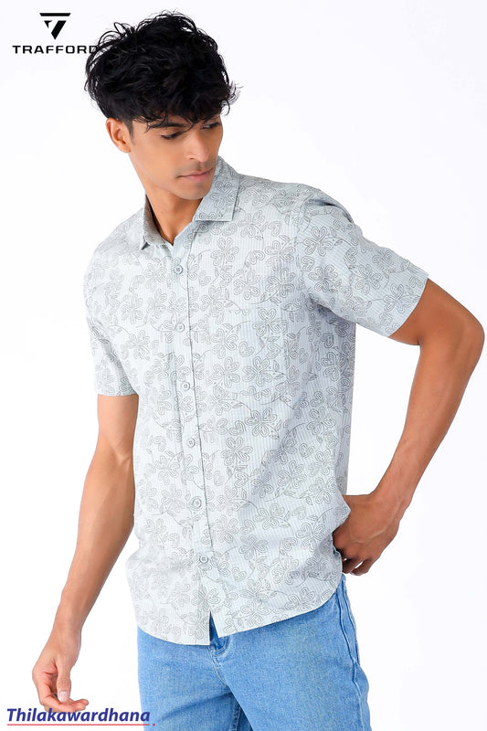 Trafford Printed Short Sleeve Shirt