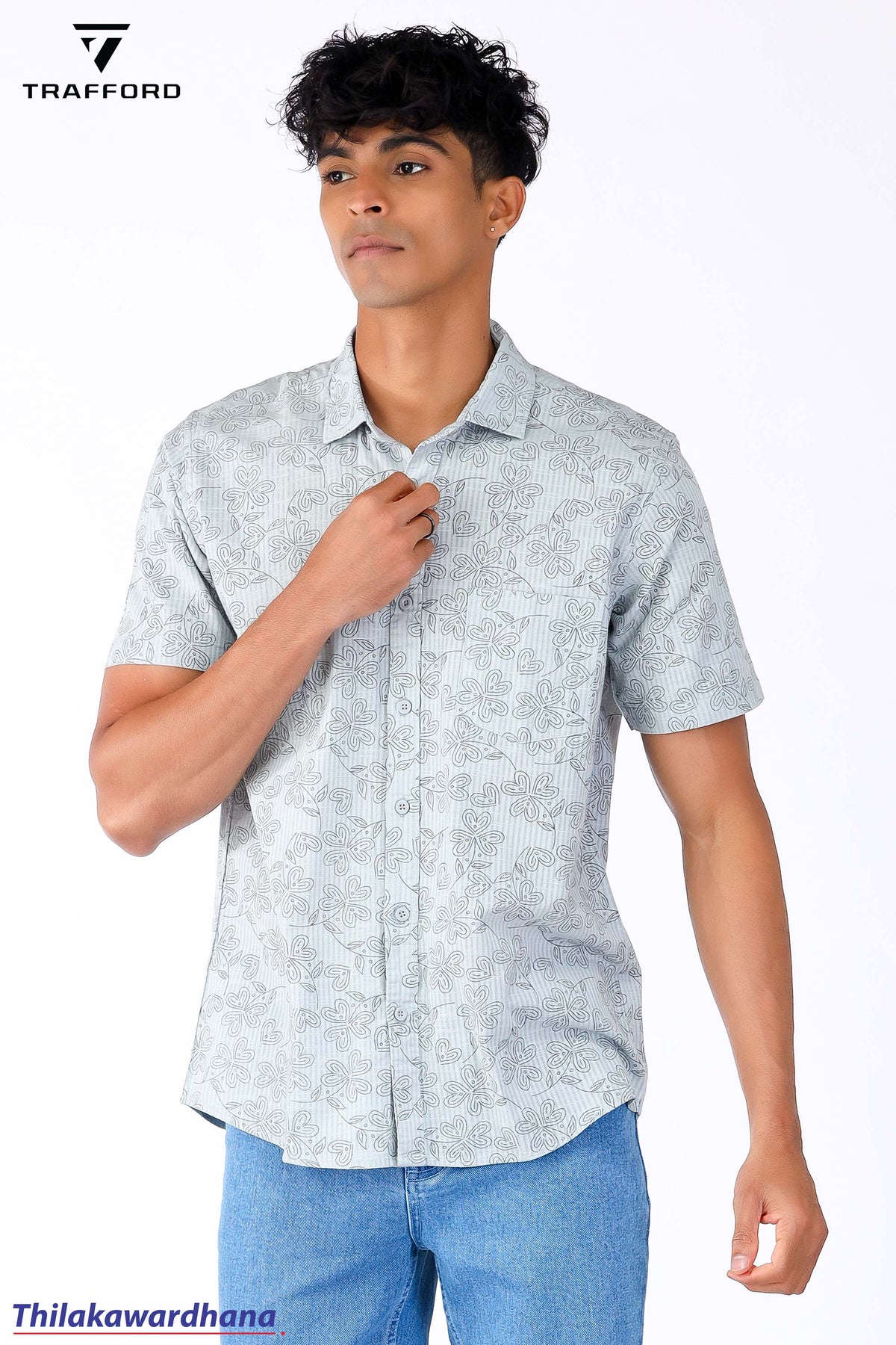 Trafford Printed Short Sleeve Shirt