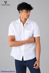 Trafford Short Sleeve Linen Shirt