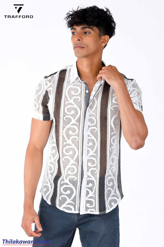 Trafford Luxe Lace Shirt