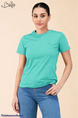 Bella Crew Neck Basic T Shirt
