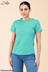 Bella Crew Neck Basic T Shirt