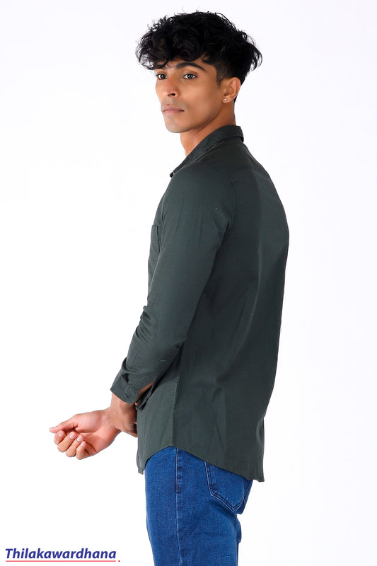 Trafford Long Sleeve Linen Shirt