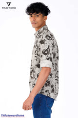 Long Sleeve Printed Shirt