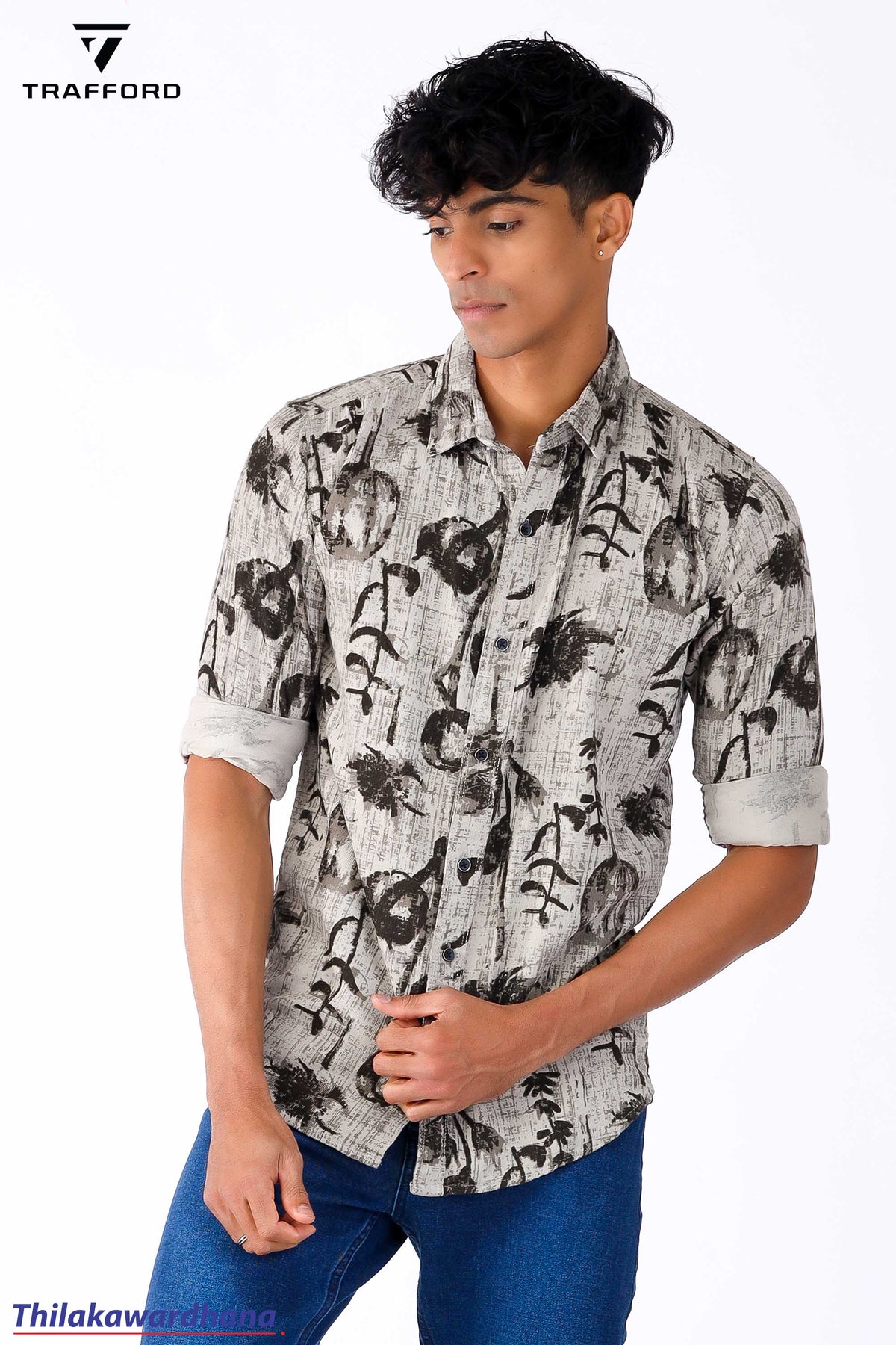 Long Sleeve Printed Shirt