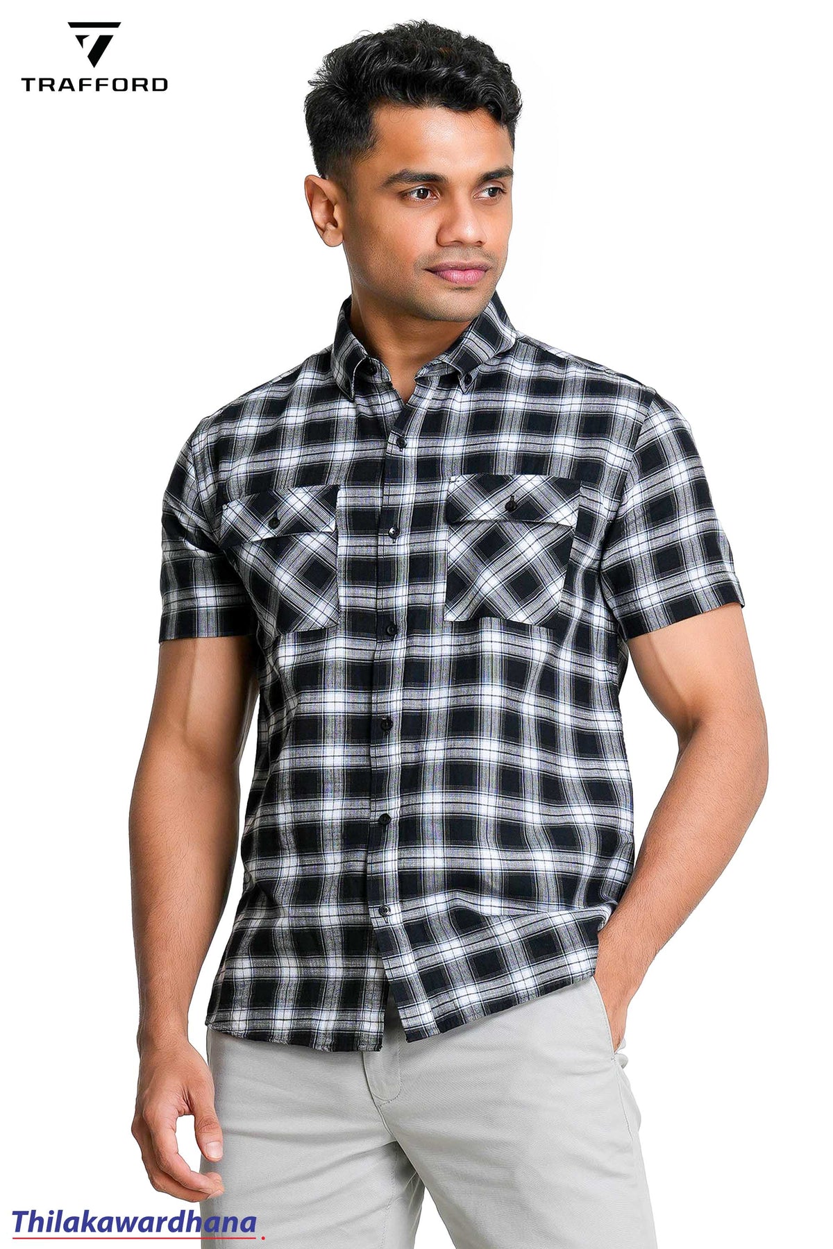 Trafford Urban Check Casual Shirt