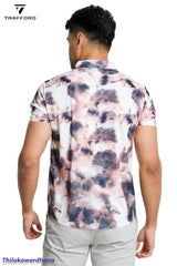 Trafford Artistic Cloud Print Shirt