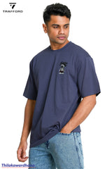 Trafford Street Style Graphic Print T-Shirt