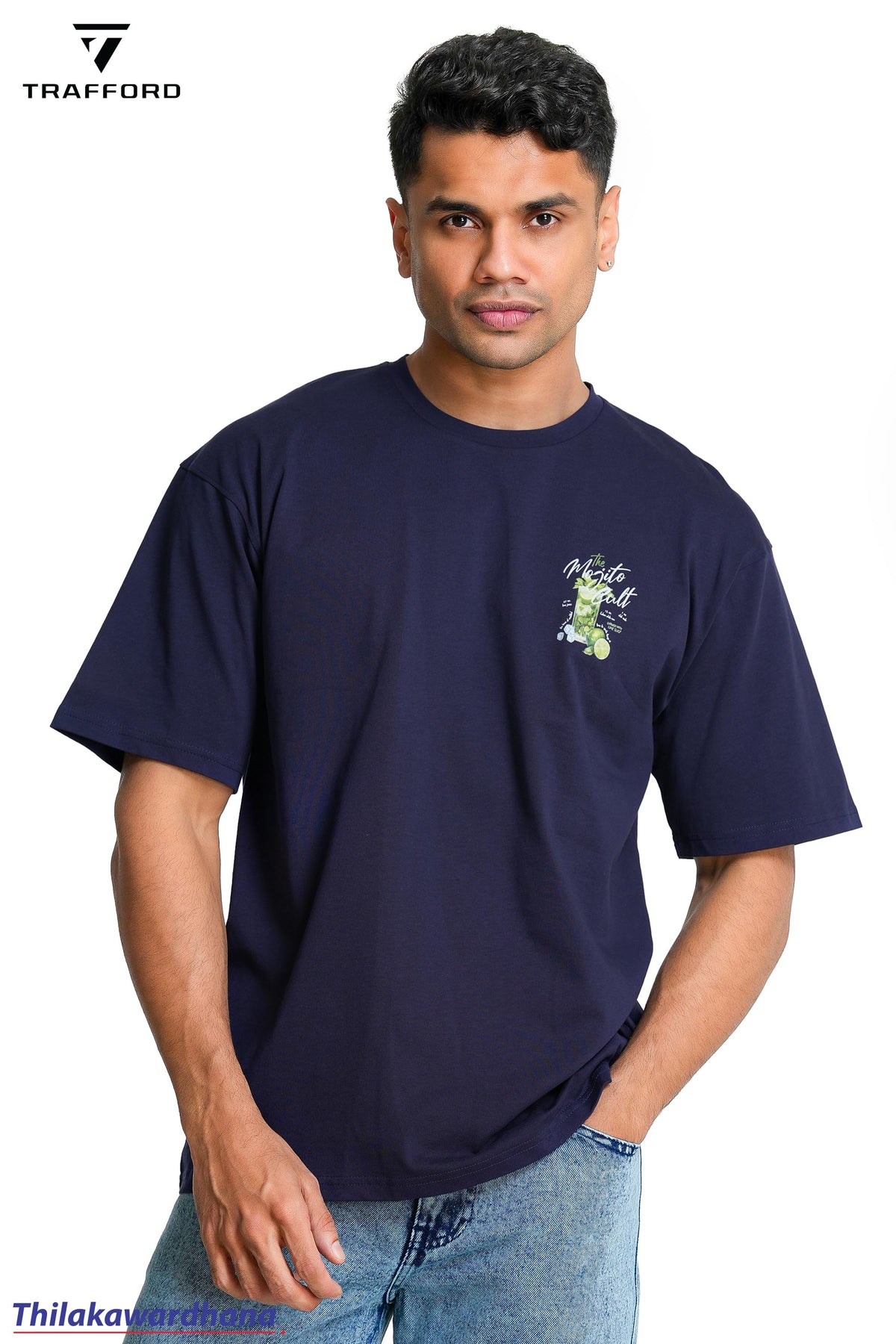 Trafford Street Style Graphic Print T-Shirt