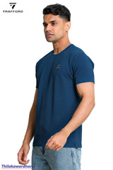 Trafford Textured Crew Neck T Shirt