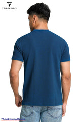 Trafford Textured Crew Neck T Shirt
