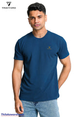 Trafford Textured Crew Neck T Shirt