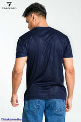 Trafford Textured Crew Neck T Shirt