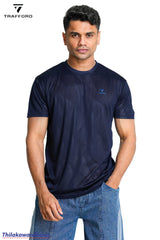 Trafford Textured Crew Neck T Shirt