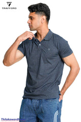 Dodge Modern Heathered Polo T Shirt