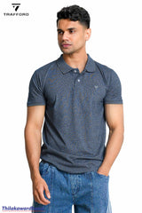 Dodge Modern Heathered Polo T Shirt