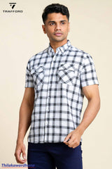 Trafford Urban Check Casual Shirt