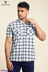 Trafford Urban Check Casual Shirt