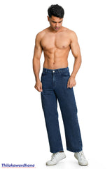 Dark Washed Regular Fit Jean