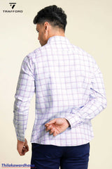 Trafford Long Sleeve Checked Shirt