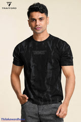 Trafford Graphic Print Crew Neck T Shirt