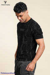 Trafford Graphic Print Crew Neck T Shirt