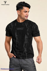 Trafford Graphic Print Crew Neck T Shirt