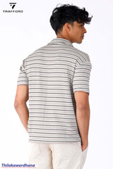 Trafford Textured Stripe Resort Shirt