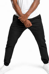 Moose Men’s Woven Jogger Pant - Black