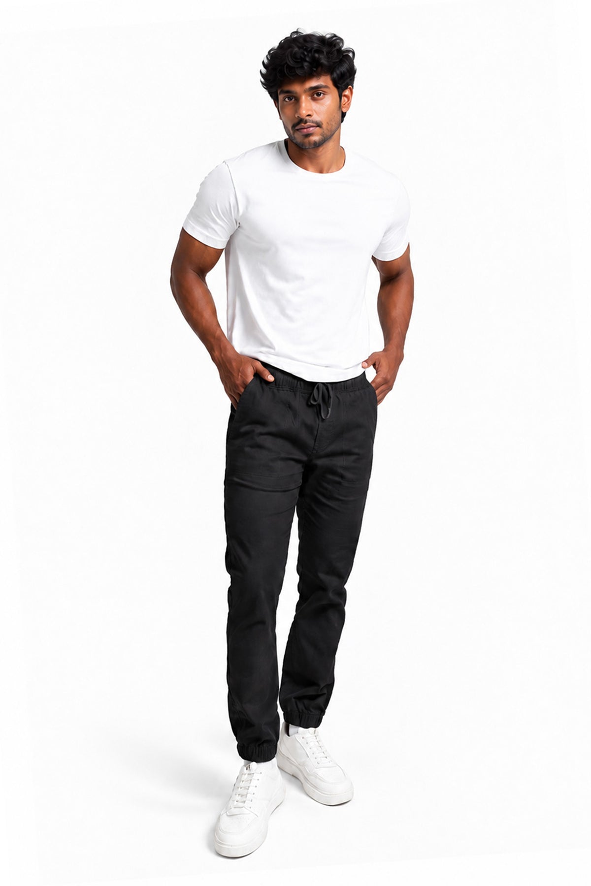 Moose Men’s Woven Jogger Pant - Black