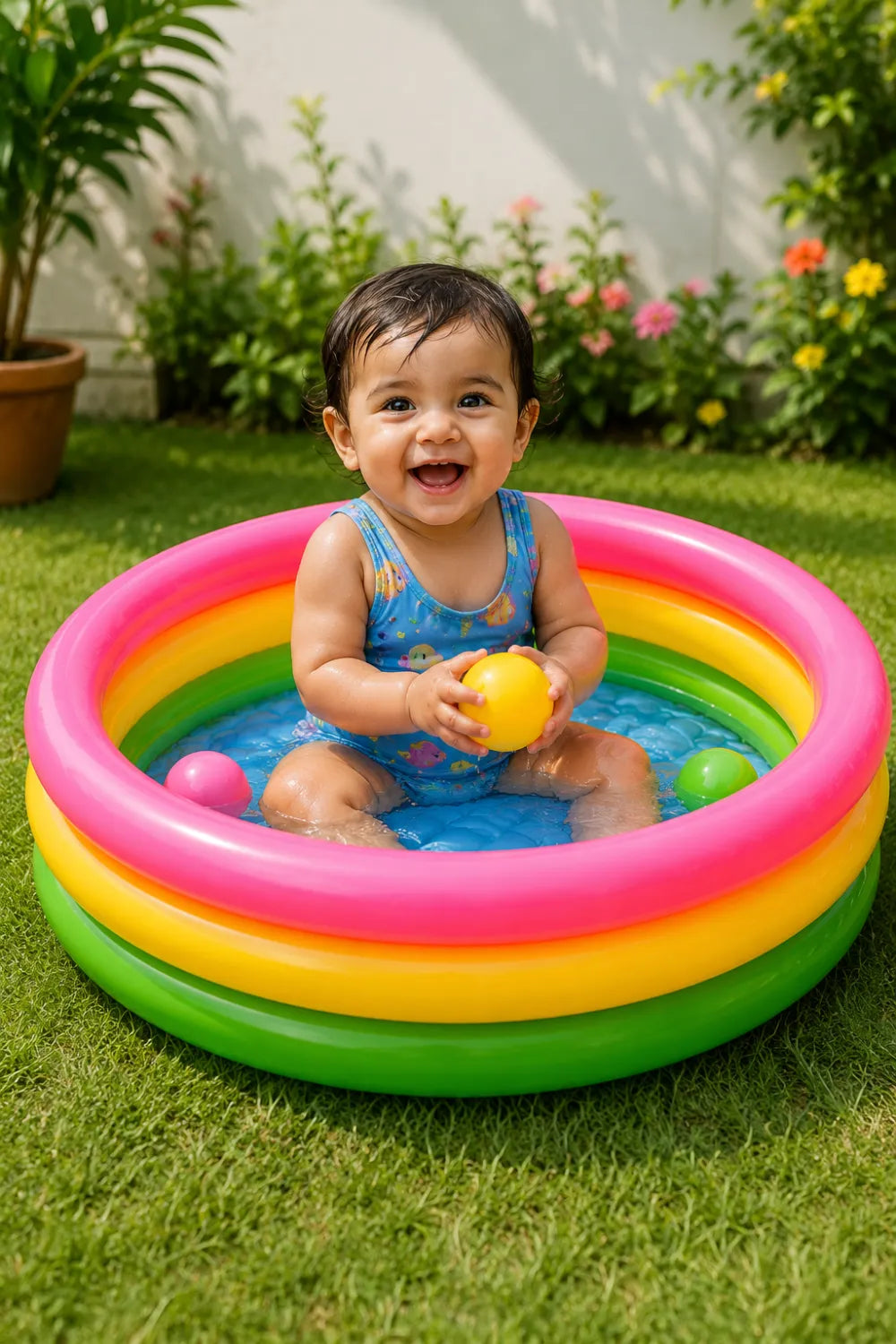 Colorful Inflatable Swimming Pool