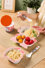 Baby Dinner Set Dishes 5 pcs (Rabbit)