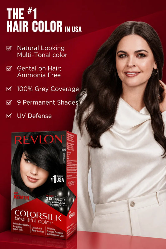 Revlon Colorsilk Beautiful Color (Soft Black)