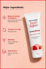 Revlon Touch & Glow Advanced Radiance Crème Face Wash - 100ml